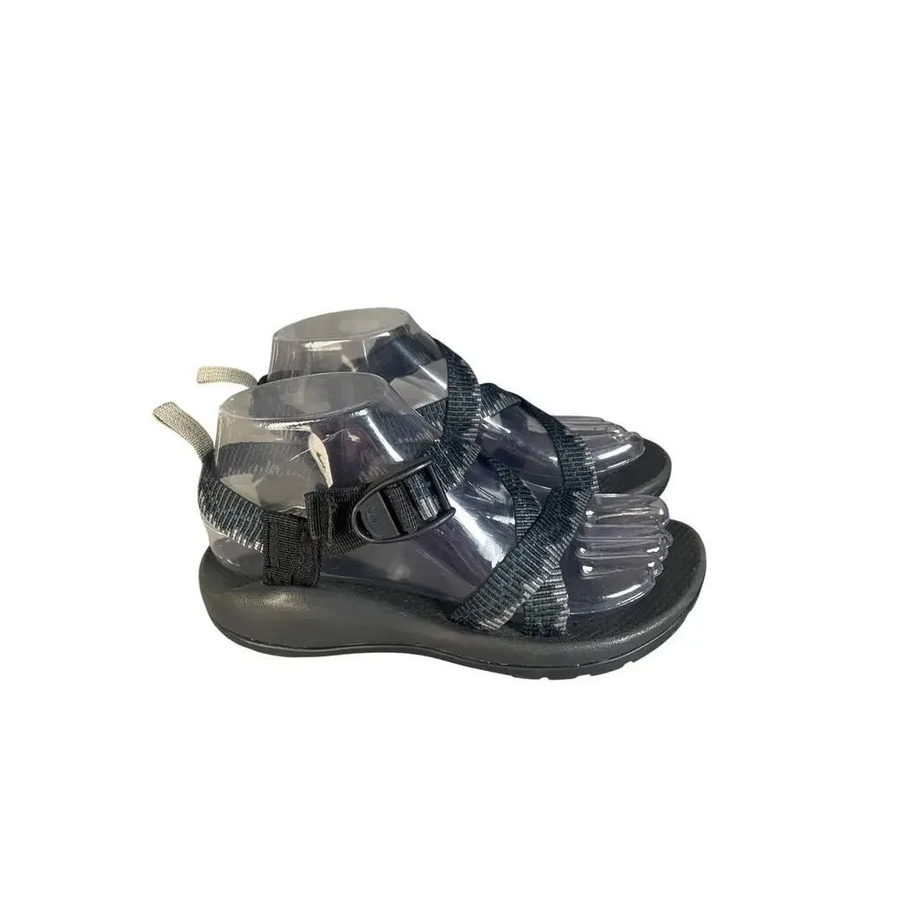 Chaco Youth Z/1 Ecotread Amp Navy Sandals Size-Youth 4